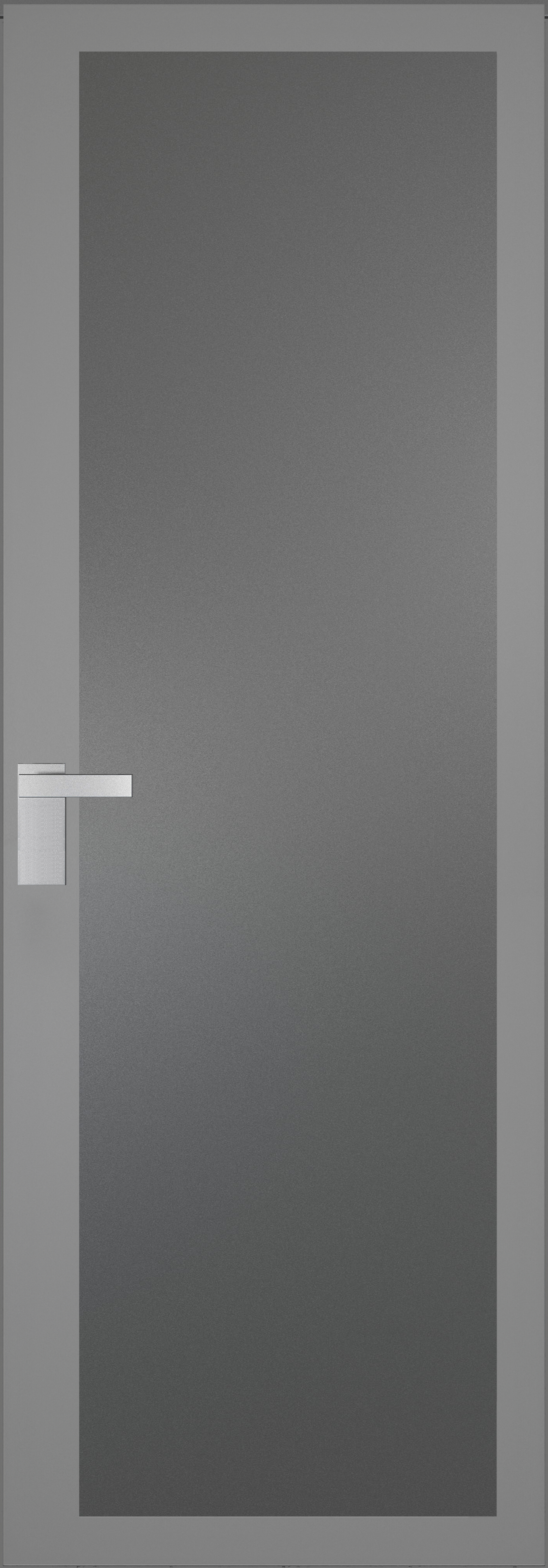 Дверь 2 AGK Матовая Мателюкс графит, серый прокрас 