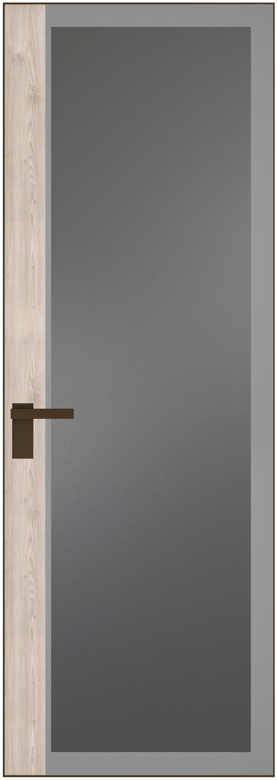 ПРОФИЛЬ ДОРС Дверь 6 AGK Деорэ Мателюкс графит, серый прокрас 
