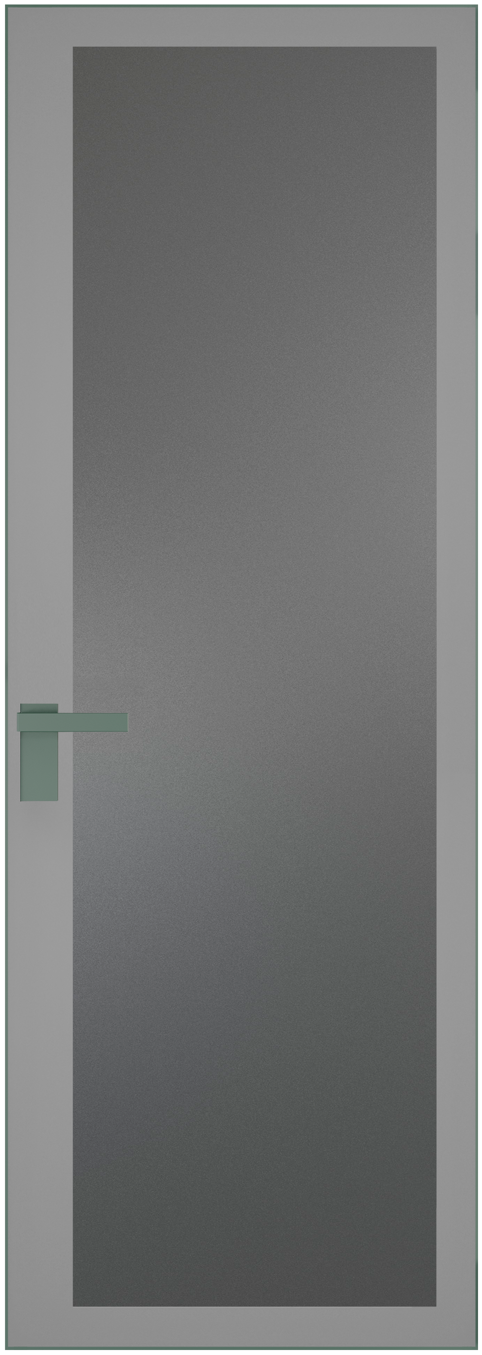 Дверь 2 AGK Зеленый воск Мателюкс графит, серый прокрас 