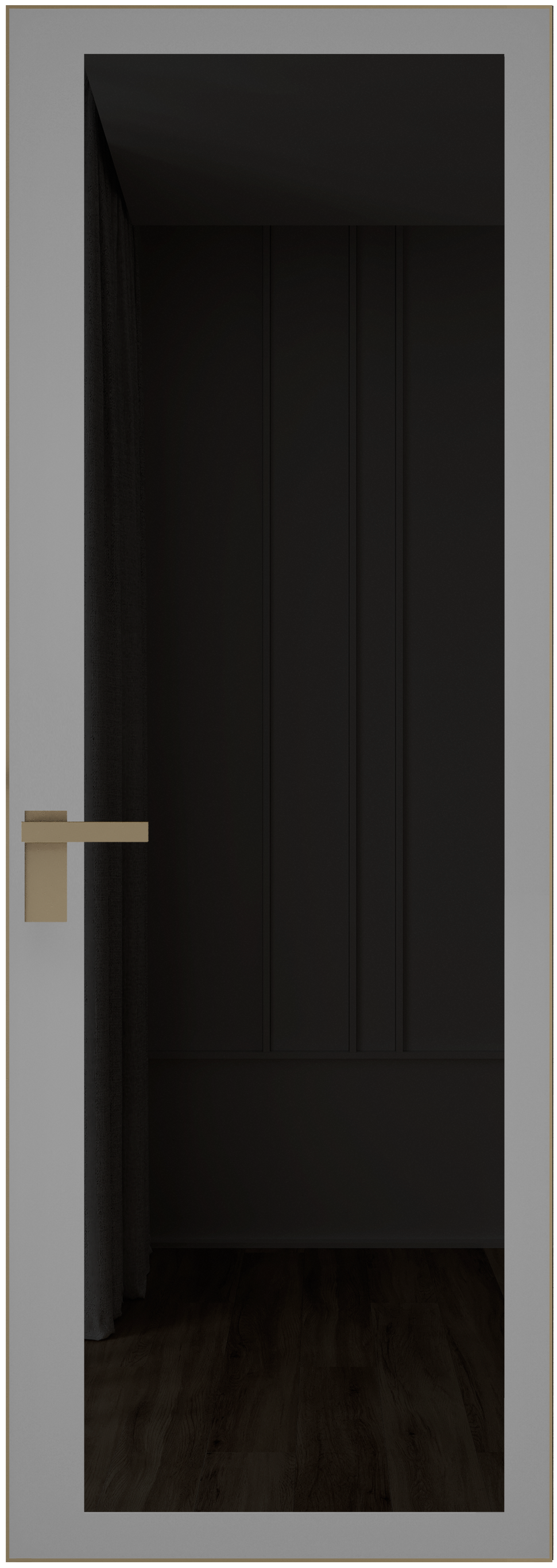 Дверь 2 AGK Шампань Планибель графит, серый прокрас 