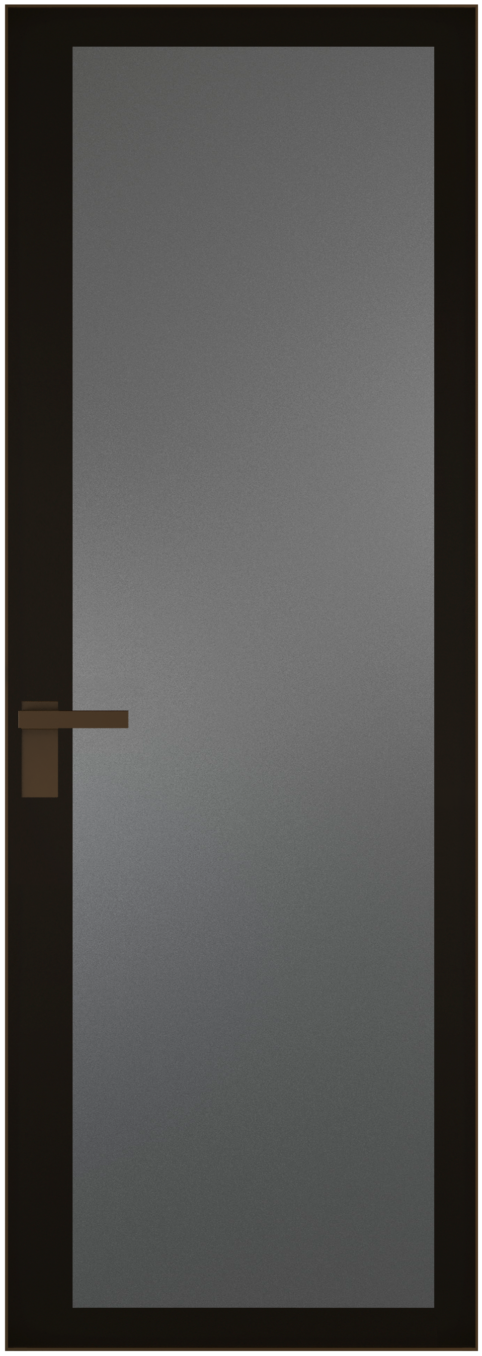 Дверь 2 AGK Деорэ Мателюкс графит, черный прокрас 