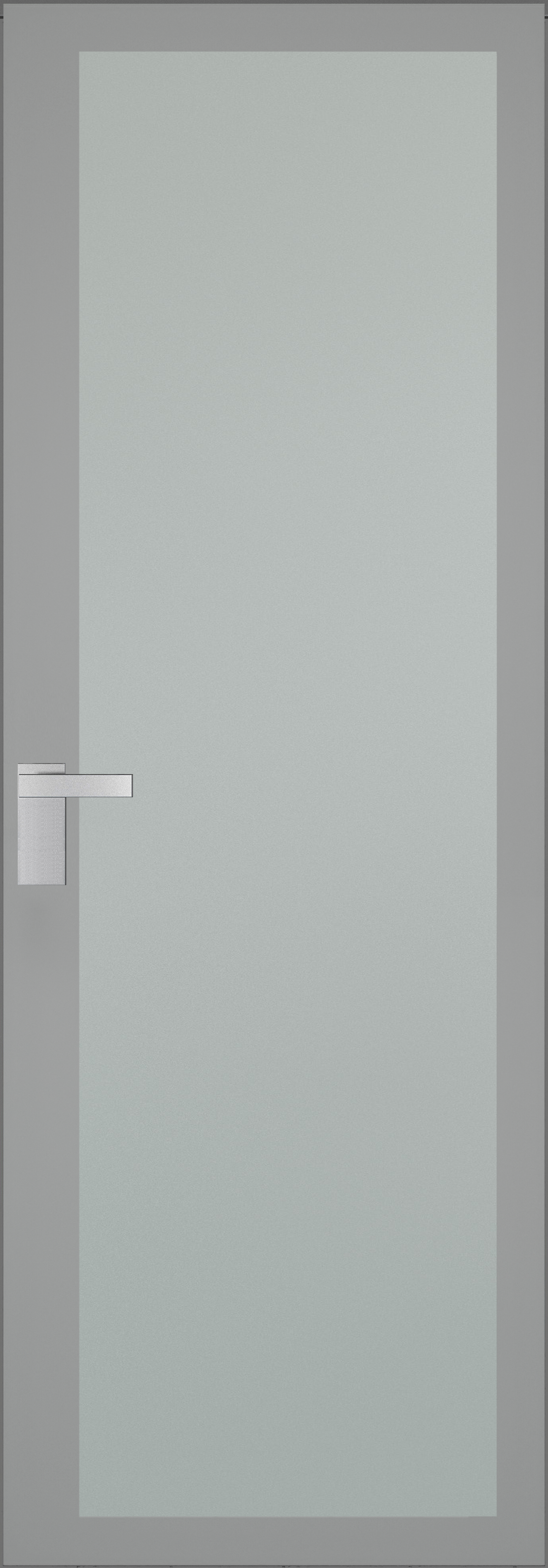 Дверь 2 AGK Матовая Мателюкс, серый прокрас 